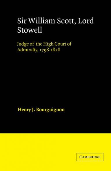Sir William Scott Lord Stowell