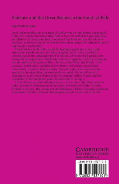 Violence and the Great Estates in the South of Italy