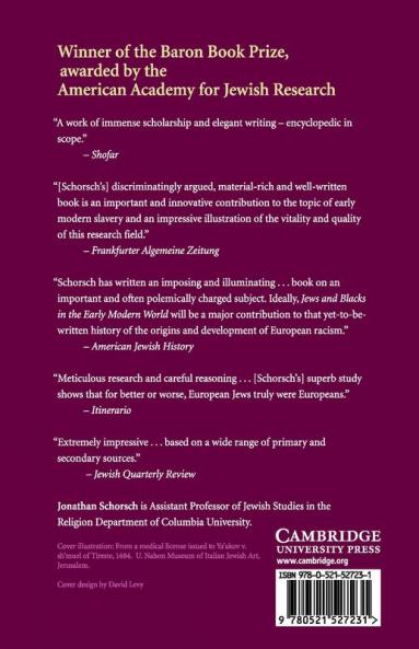 Jews and Blacks Early Modern World