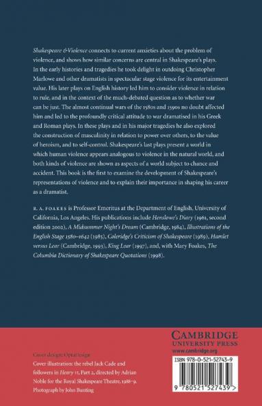 Shakespeare and Violence