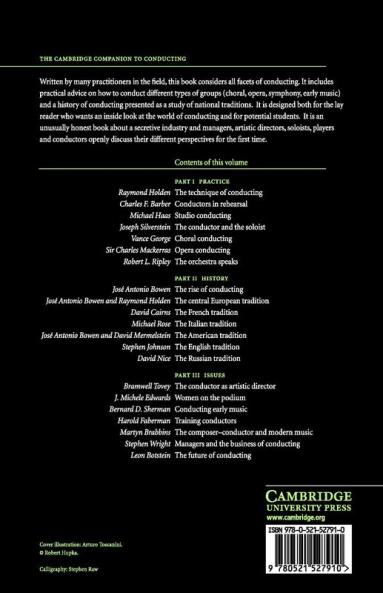 The Cambridge Companion to Conducting