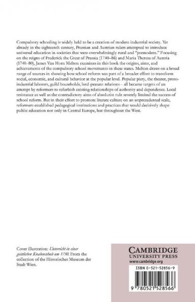 Absolutism and the Eighteenth-Century Origins of Compulsory Schooling in Prussia and Austria