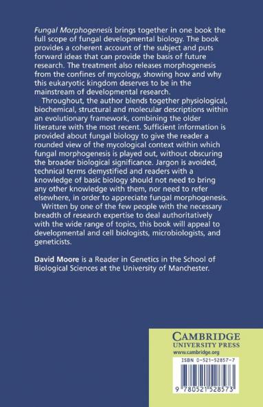 Fungal Morphogenesis