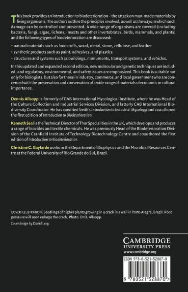 Introduction to Biodeterioration