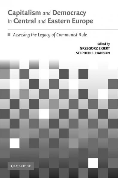 Capitalism and Democracy in Central and Eastern Europe