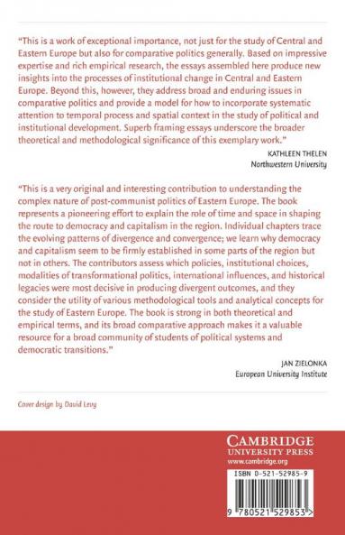 Capitalism and Democracy in Central and Eastern Europe