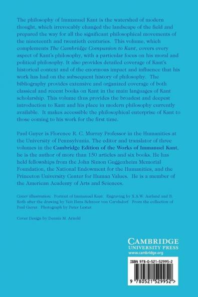 The Cambridge Companion to Kant and Modern Philosophy