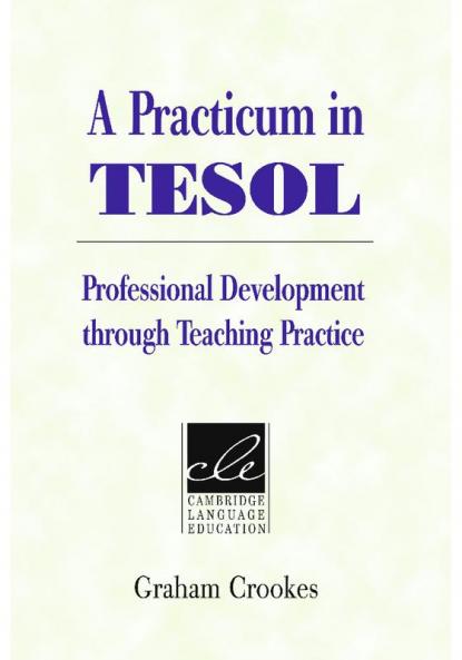 A Practicum in Tesol