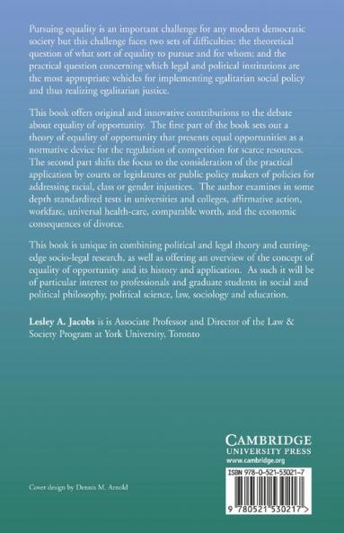 Pursuing Equal Opportunities