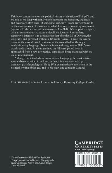 Philip IV and the Government of Spain 1621 1665