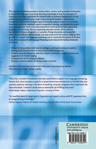 Intro Speech Language Processing