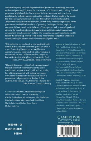 Deliberative Policy Analysis