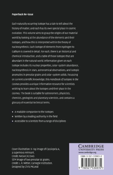 Handbook of Isotopes in the Cosmos