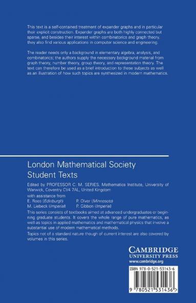 Elementary Number Theory Group Theory and Ramanujan Graphs