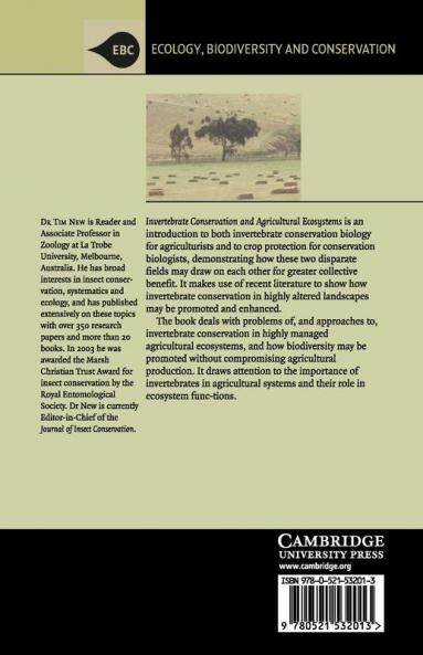 Invertebrate Conservation and Agricultural Ecosystems