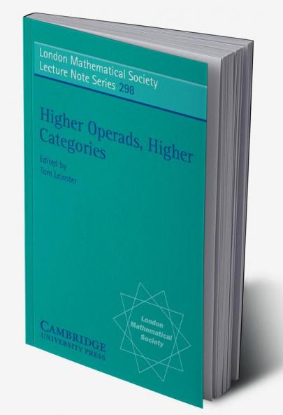 Higher Operads Higher Categories