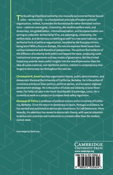 Restructuring Territoriality