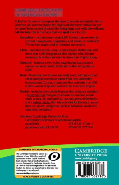 Cambridge Dictionary of American Idioms