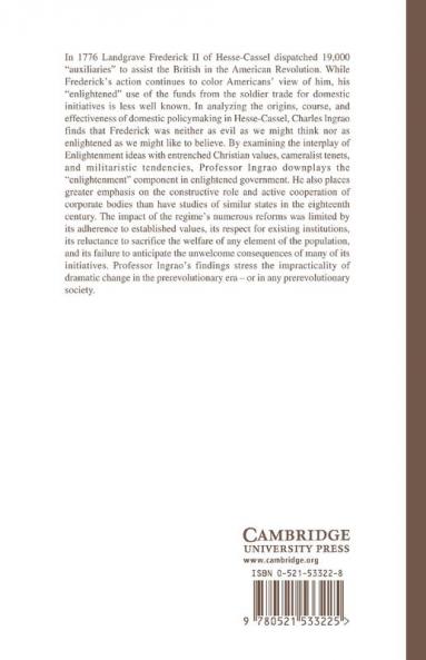 The Hessian Mercenary State