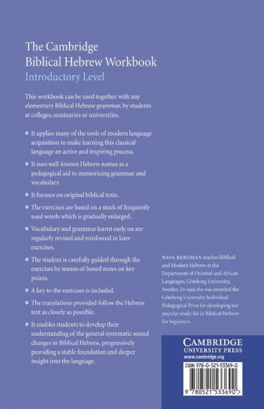 The Cambridge Biblical Hebrew Workbook
