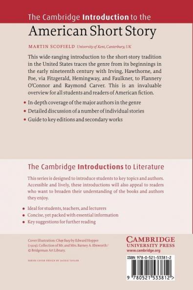 The Cambridge Introduction to the American Short Story