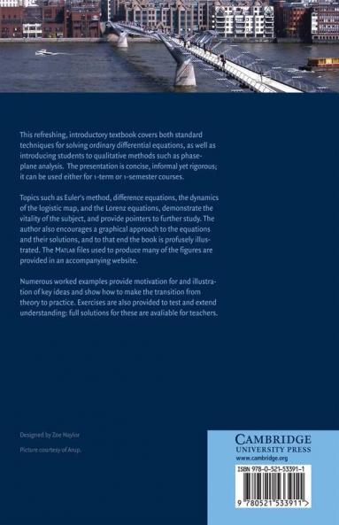 An Introduction to Ordinary Differential             Equations