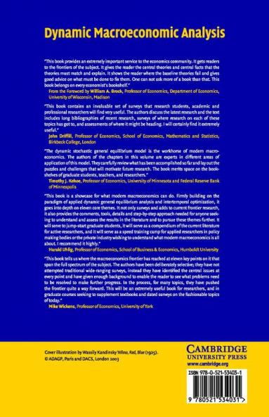 Dynamic Macroeconomic Analysis