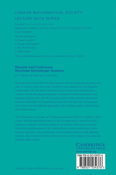 Discrete and Continuous Nonlinear Schrodinger Systems