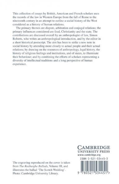 Disputes and Settlements