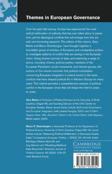 European Integration and Political Conflict