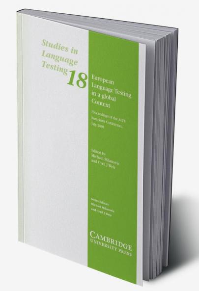 European Language Testing in a Global Context