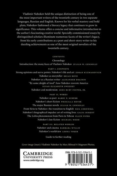 The Cambridge Companion to Nabokov
