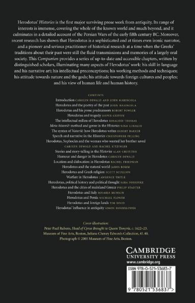 The Cambridge Companion to Herodotus