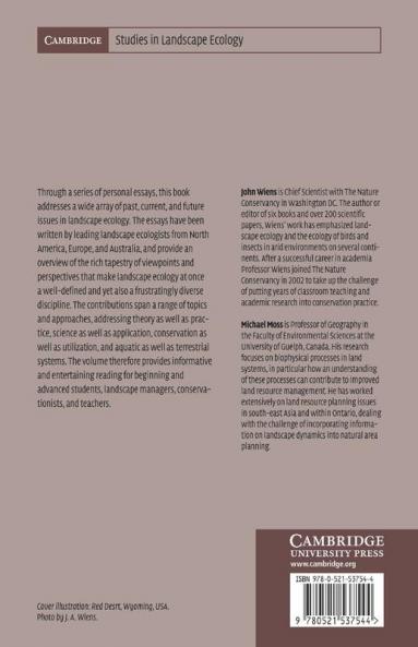 Issues and Perspectives in Landscape Ecology