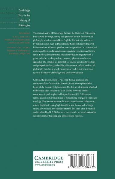 Philosophical and Theological Writings