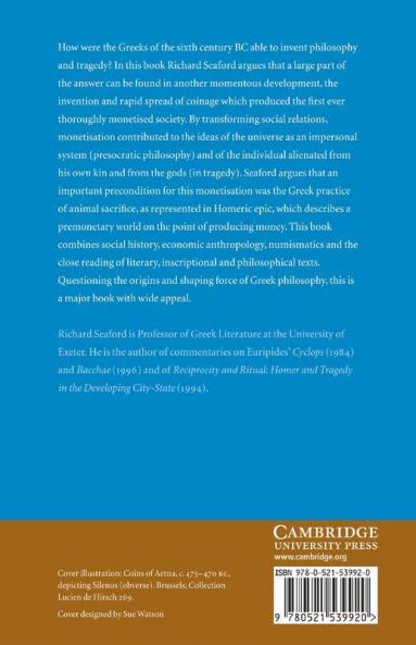 Money and the Early Greek Mind