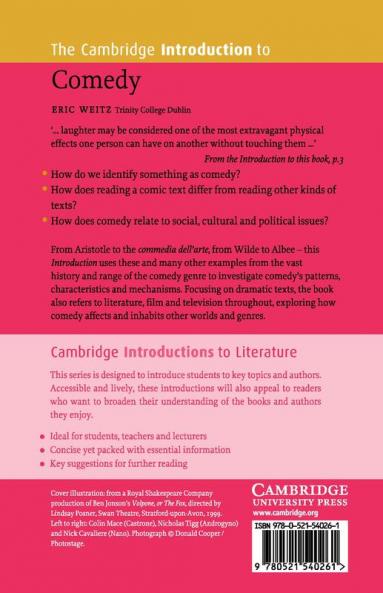 The Cambridge Introduction to Comedy