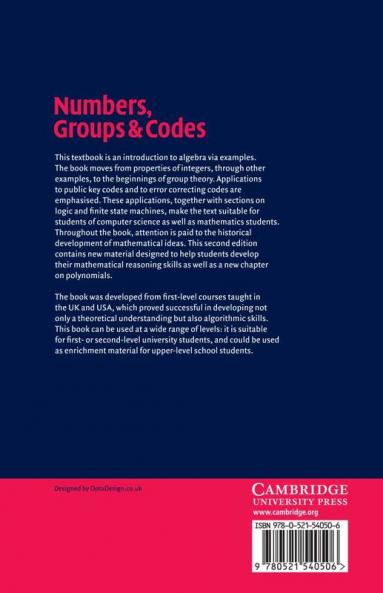 Numbers Groups and Codes