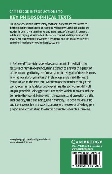 Heidegger Being and Time