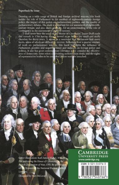 Parliament and Foreign Policy in the Eighteenth Century