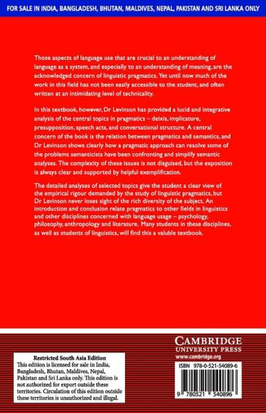 PRAGMATICS (SOUTH ASIA EDITION)