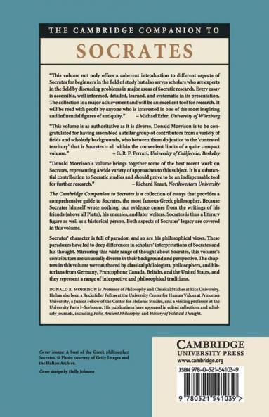 The Cambridge Companion to Socrates
