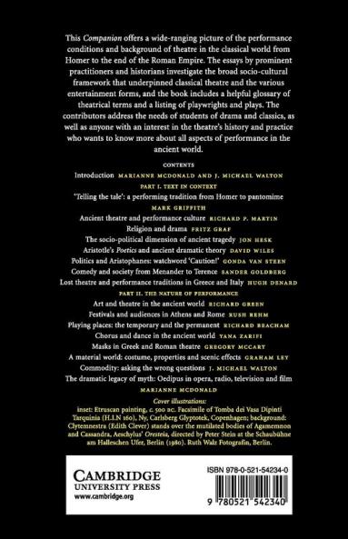 The Cambridge Companion to Greek and Roman Theatre