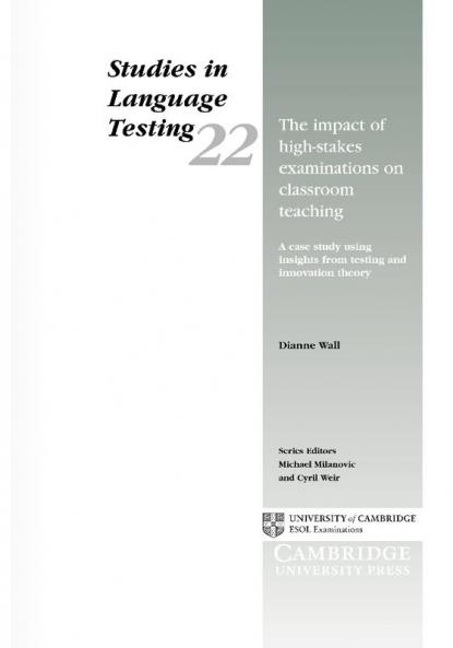 The Impact of High-Stakes Examinations on Classroom Teaching