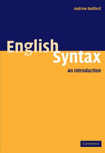 English Syntax