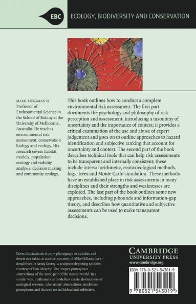 Risks and Decisions for Conservation and Environmental Management