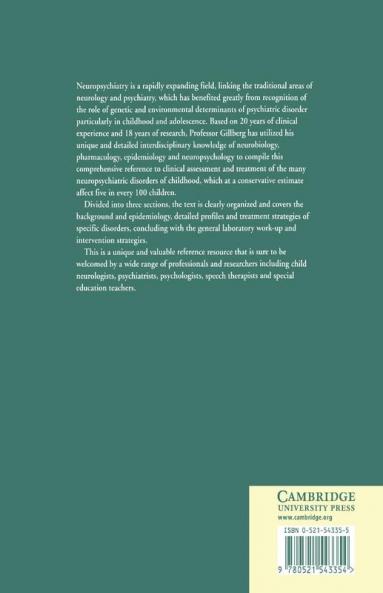 Clinical Child Neuropsychiatry
