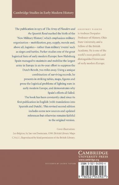 The Army of Flanders and the Spanish Road 1567 1659
