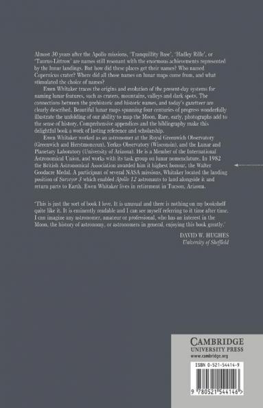 Mapping and Naming the Moon