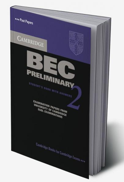 Cambridge Bec Preliminary 2 with Answers